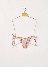 Chiloți de baie imprimeu tie and dye bikini portocaliu RIO DE SOL femme
