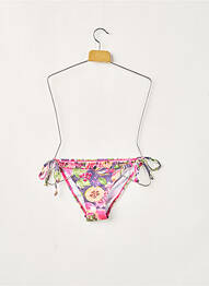 Chiloți de baie imprimeu tie and dye bikini roz YSABEL MORA femeie