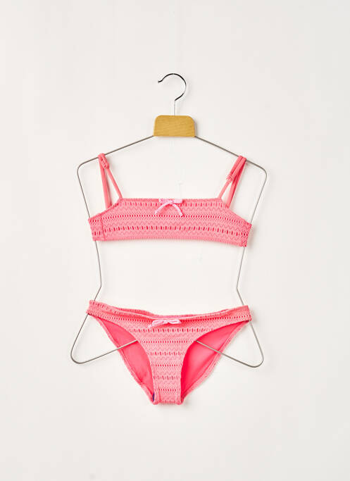 Costum de baie din două piese roz BORABORA fată