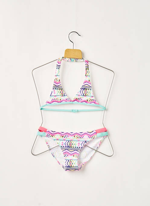 Costum de baie din două piese roz BORABORA fată