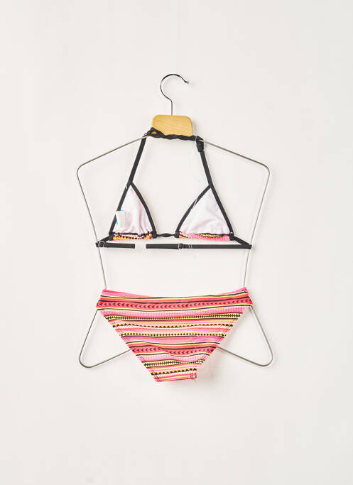 Costum de baie din două piese roșu LAGON BLEU fată