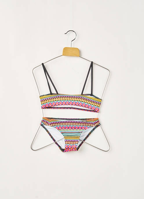 Costum de baie din două piese violet PLAGE DU SUD fată