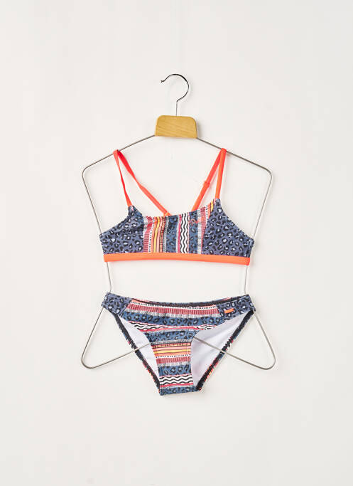 Costum de baie din două piese albastru PROTEST fată