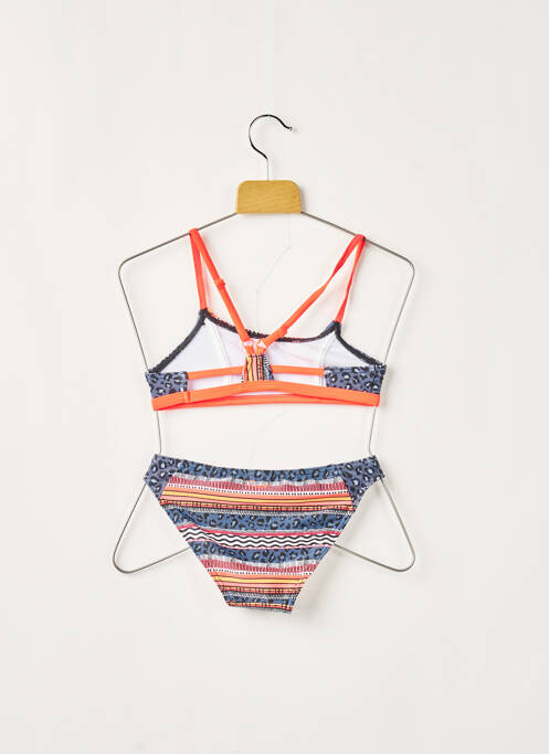 Costum de baie din două piese albastru PROTEST fată