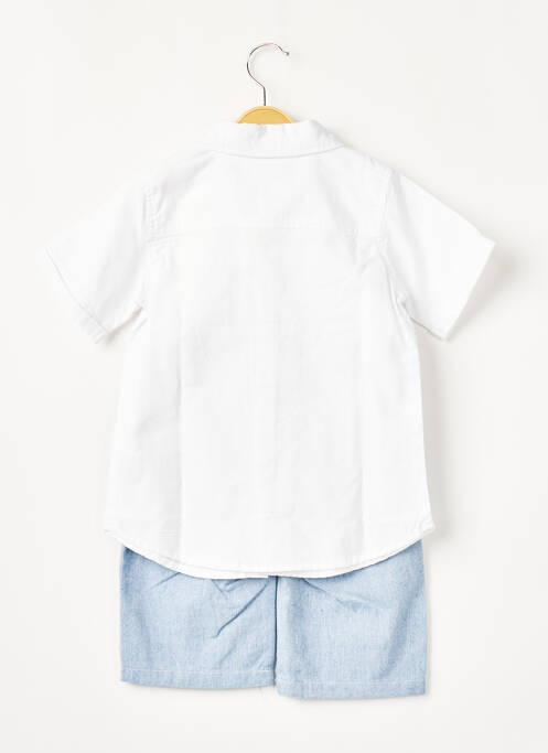 Set șort alb MINI BOL băiat