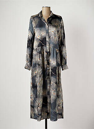 Rochie midi gri HARTFORD femeie