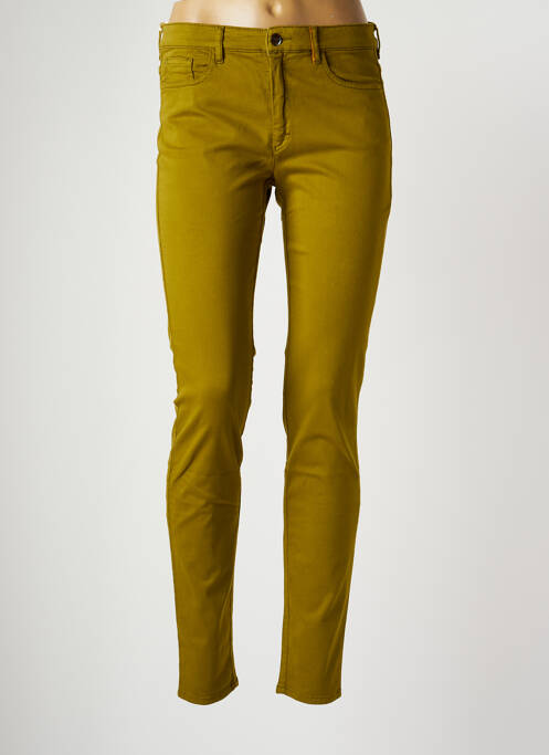 Pantalon slim verde COUTURIST femeie