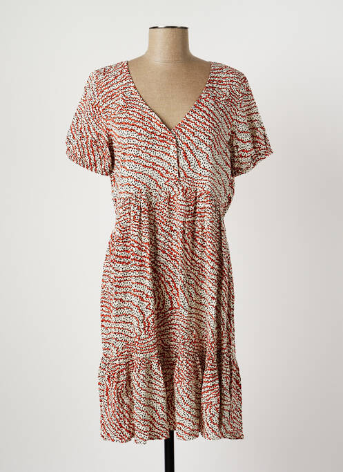 Rochie midi portocaliu VILA femeie