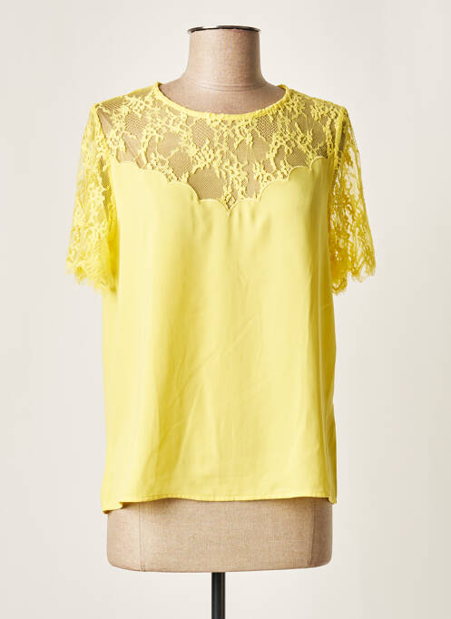 Top galben GRACE & MILA femeie