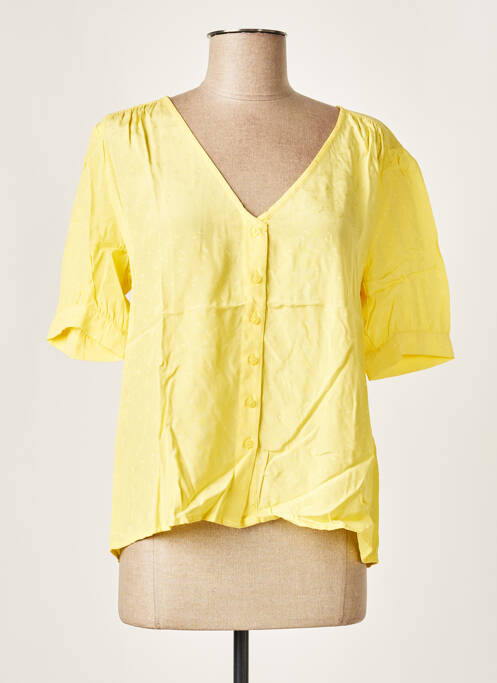 Cămașă galben VILA femeie