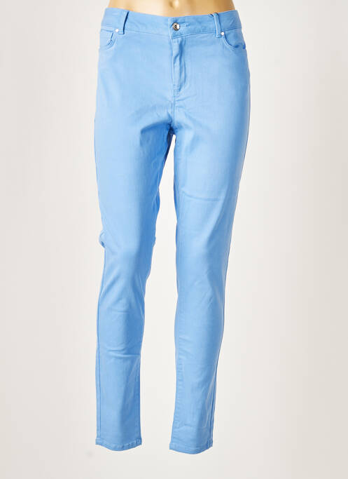 Pantalon slim albastru VERO MODA femeie