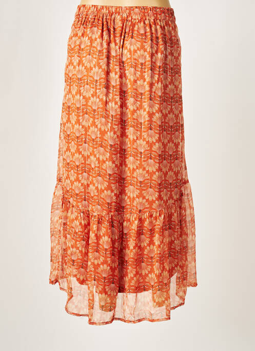 Fustă lungă portocaliu VERO MODA femeie