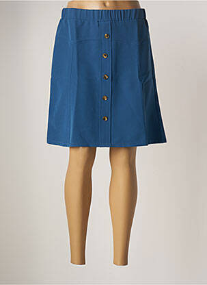 Fustă midi albastru MULTIPLES femeie