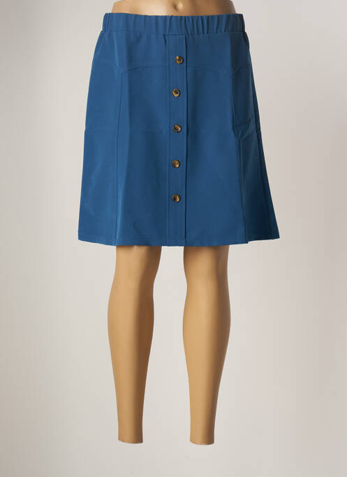 Fustă midi albastru MULTIPLES femeie