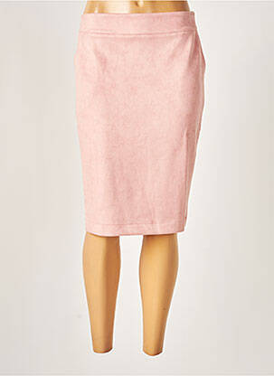 Fustă midi roz MULTIPLES femeie