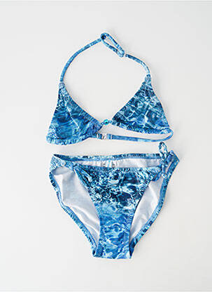 Costum de baie din două piese albastru PRINCESSE ILOU fată