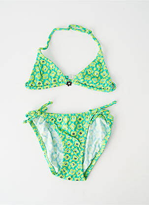 Costum de baie din două piese verde PRINCESSE ILOU fată