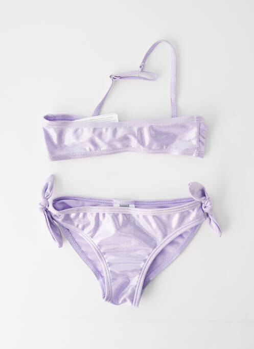 Costum de baie din două piese elasticitate violet LOSAN fille