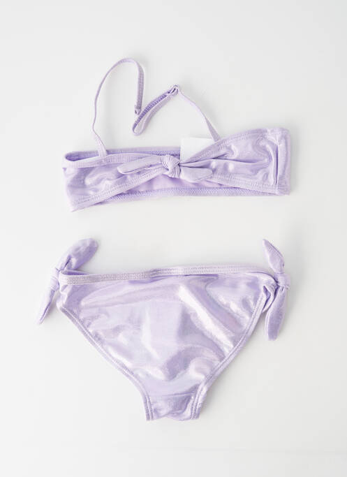 Costum de baie din două piese elasticitate violet LOSAN fille