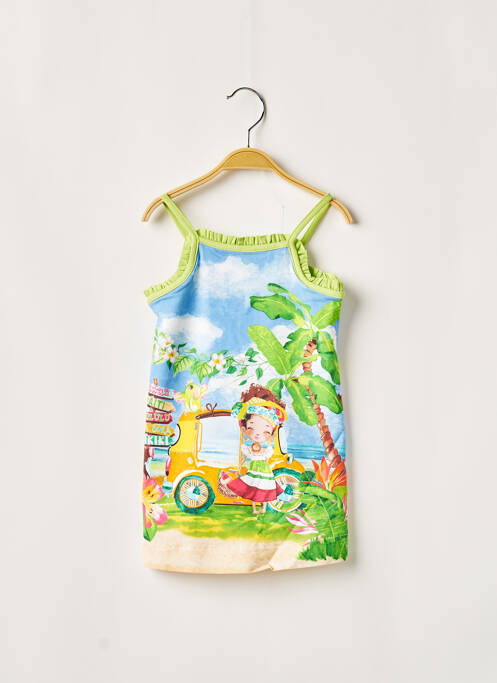 Rochie midi verde MAYORAL fată