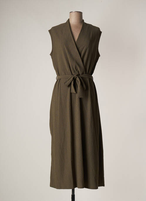 Rochie midi verde GEISHA femeie