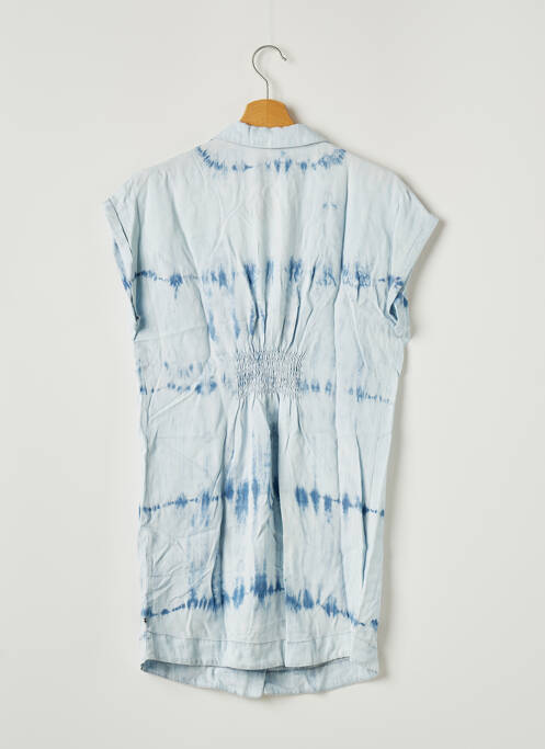 Rochie midi albastru LE TEMPS DES CERISES fată