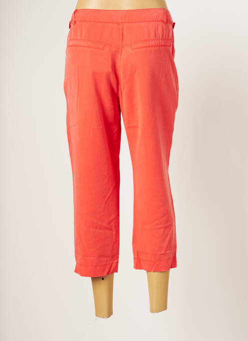 Pantalon trei sferturi roșu PAUSE CAFE femeie