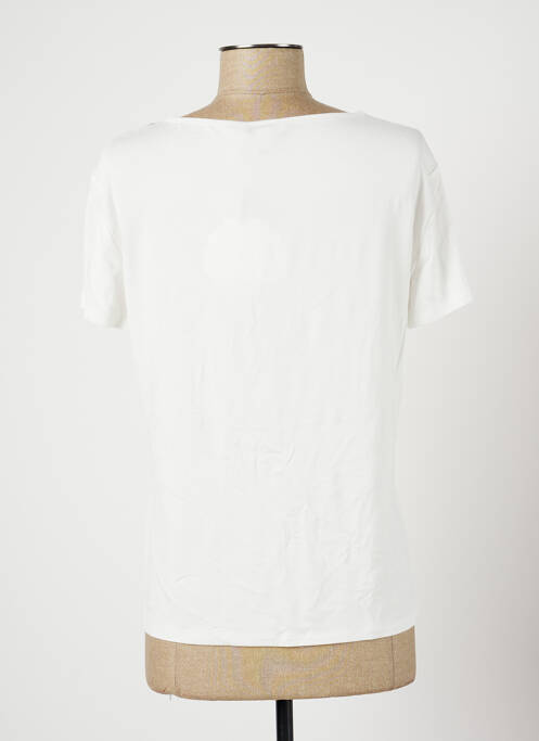 Top alb DIVAS femeie