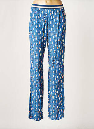 Pantalon drept albastru DIVAS femeie