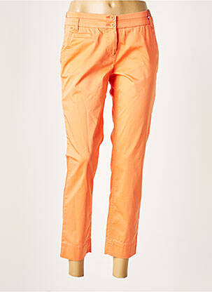 Pantalon 7/8 elasticitate talie joasă portocalie ATELIER GARDEUR femeie