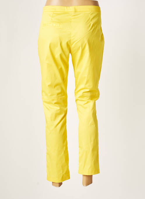 Pantalon 7/8 galben ELEONORA AMADEI femeie