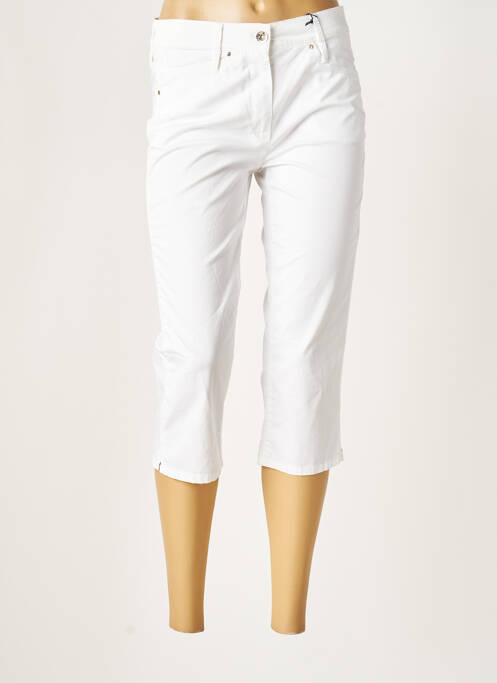 Pantalon trei sferturi alb GARDEUR femeie