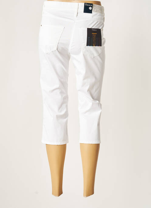 Pantalon trei sferturi alb GARDEUR femeie
