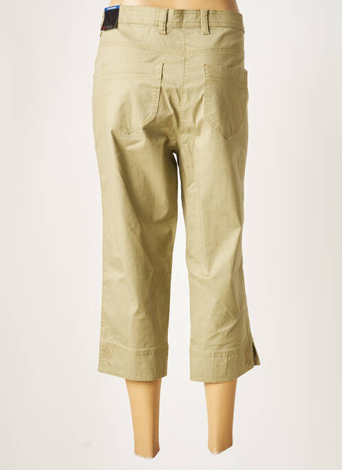 Pantalon trei sferturi verde TONI DRESS femeie