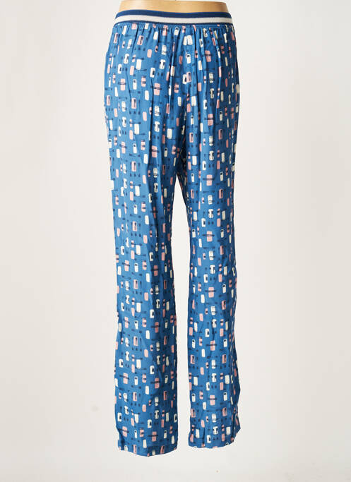 Pantalon drept albastru DIVAS femeie