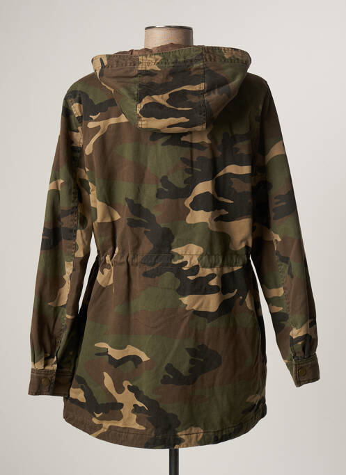 Geacă matlasată verde ONLY femeie