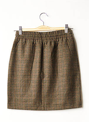 Fustă scurtă buzunare maro VERO MODA femeie
