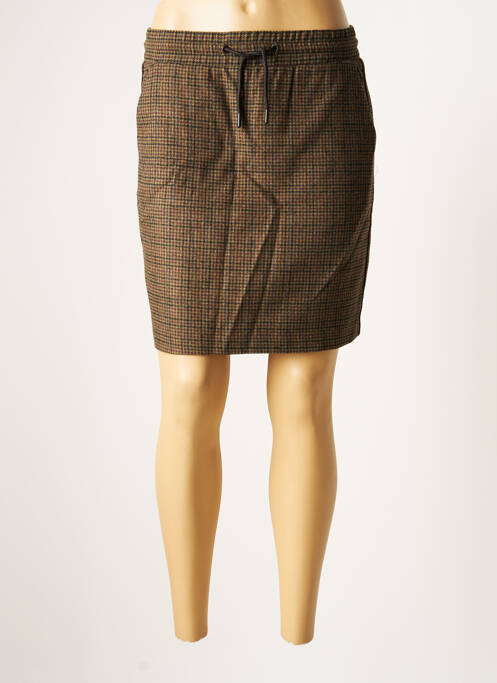 Fustă scurtă maro VERO MODA femeie