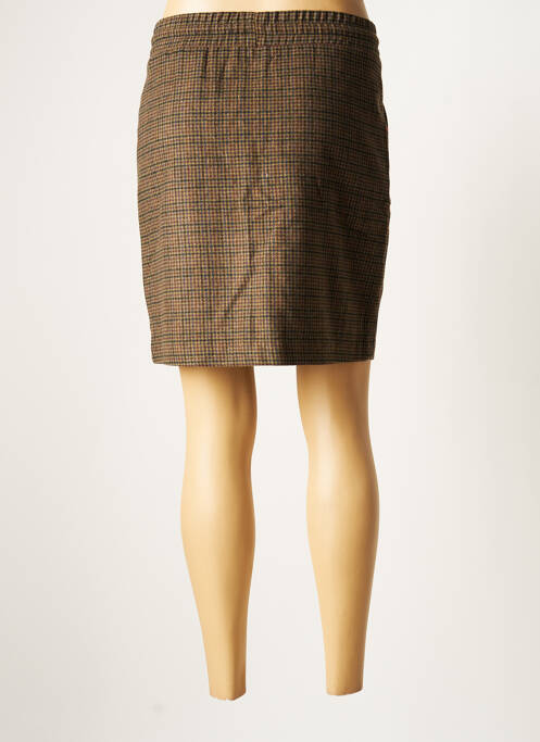 Fustă scurtă maro VERO MODA femeie