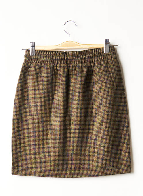 Fustă scurtă maro VERO MODA femeie