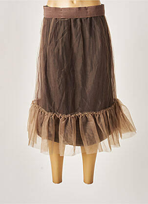 Fustă midi maro MYRINE & ME femeie