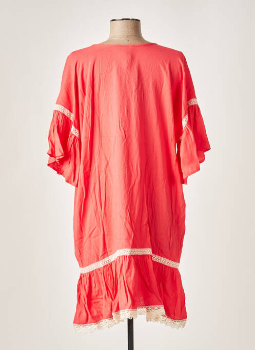 Tunică mâneci scurte roșu NATHALIE CHAIZE femeie