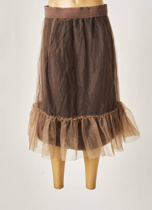 Fustă midi maro MYRINE & ME femeie