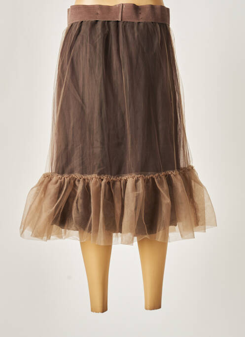 Fustă midi maro MYRINE & ME femeie