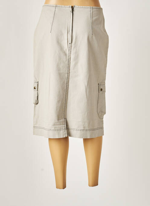 Fustă midi bej SOLOLA femeie