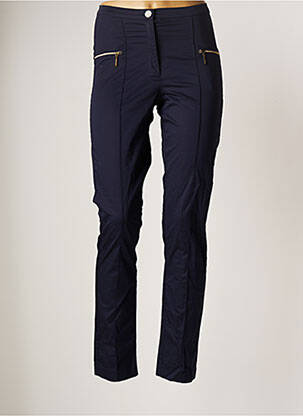 Pantalon slim albastru FILIPINE LAHOYA femeie