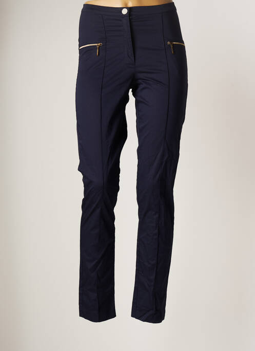 Pantalon slim albastru FILIPINE LAHOYA femeie