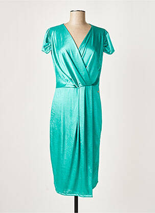 Rochie midi verde DANIELA COOL femeie