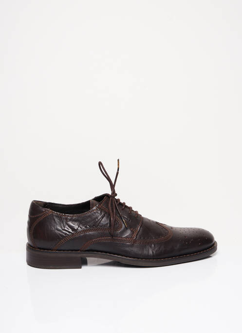 Derby-uri țesătură satinată toc mic maro CAMEL ACTIVE homme