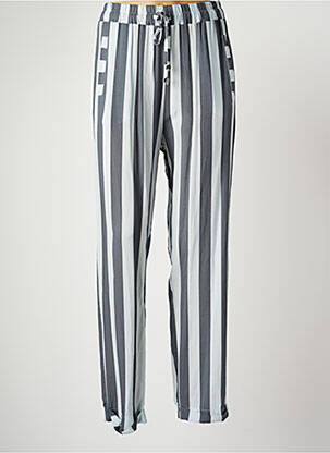 Pantalon larg albastru B.YU femeie